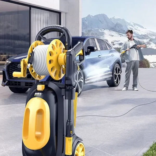 DFW Profesyonel Yüksek Basınçlı Oto Yıkama Makinesi 180 Bar 3000W - Görsel 6