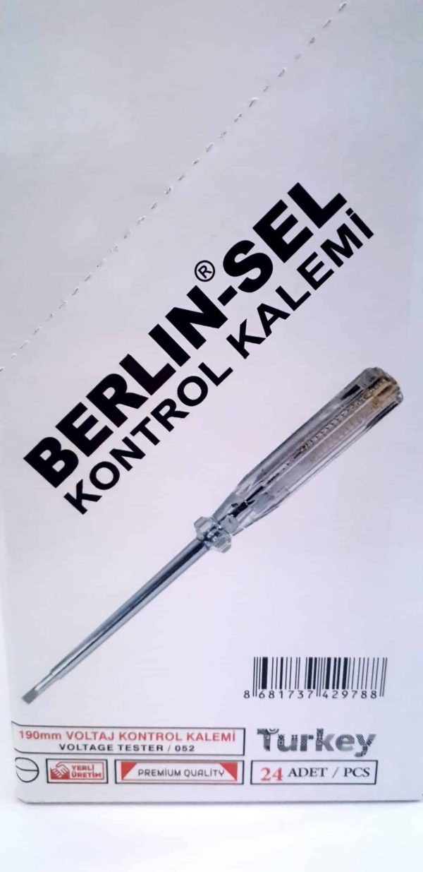 Berlin Kontrol Kalemi 24 Adet - Görsel 3