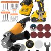Bulldozer Taşlama Makina Setli + Xfuel 36v Çift Akülü Matkap - Görsel 2