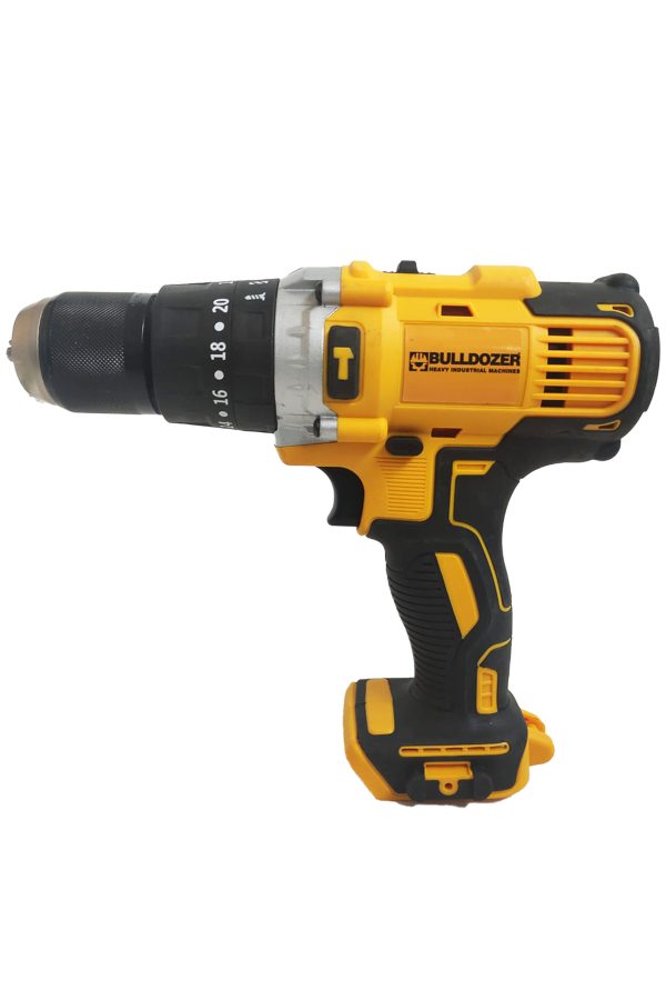 Bulldozer Şarjlı Matkap Yalnızca Makina 13mm Metal Madren - Görsel 2