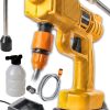 Bulldozer Oto Yıkama Makinesi 2 Akülü Basınçlı Yıkama Set - Görsel 4