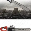 Bulldozer 72vf Akülü Zincirli Ağaç Kesme 40cm Pala Testeresi Büyük Boy Profesyonel - Görsel 2