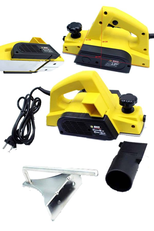 Bn-5 Pro 600W Elektirikli Planya Çift Bıçaklı Kablolu Planya - Görsel 2