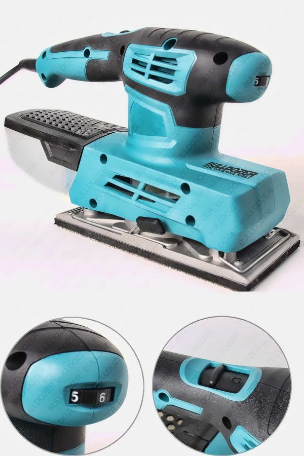 Bulldozer Zımpara Makinesi 800w 6 Kademe Devir Ayarlı