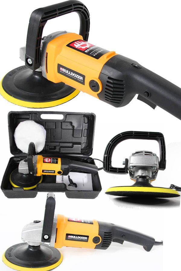 Bulldozer 180mm Polisaj Parlatma Makinesi Cilalama 4200w - Görsel 2