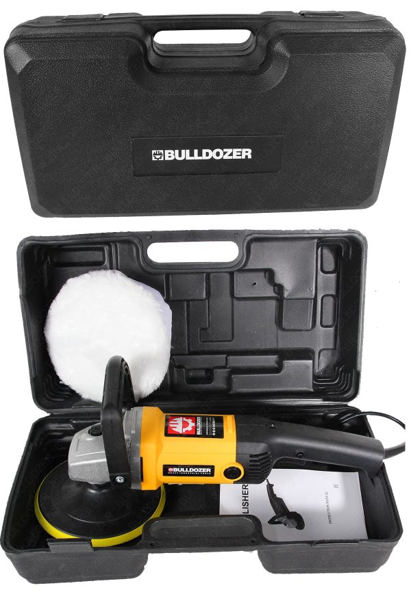 Bulldozer 180mm Polisaj Parlatma Makinesi Cilalama 4200w - Görsel 3
