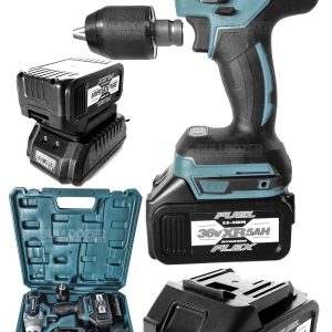 Bulldozer Kömürsüz Somun Sıkma 36v Çift Akülü Aparat SET