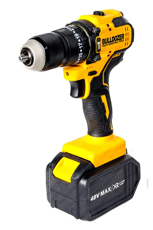 Bulldozer 48V 13MM Darbeli Kömürsüz Matkap