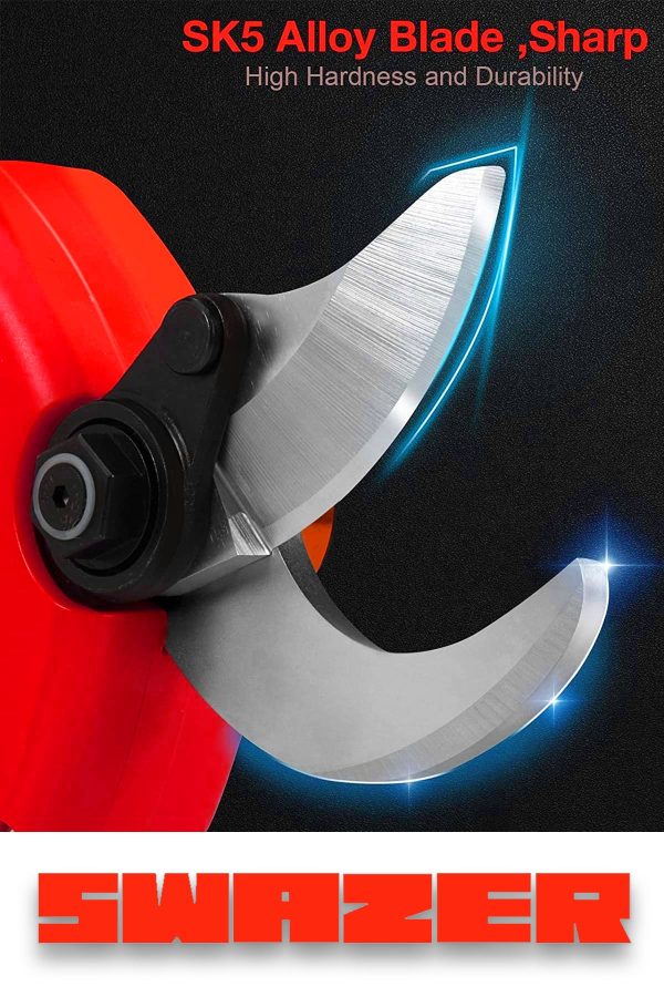 Swazer Pro 21V Çift Akülü Dal Budama Makası Dal Kesme - Görsel 6