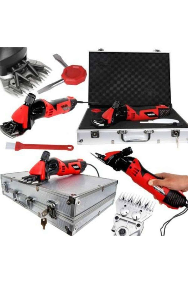 Swazer Fixman-1500W Koyun Keçi Kırkma Makinesi Metal Dişli