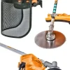 Swazer BS9 Sırt Tipi Süper Set  Benzinli Motorlu Tırpan Ot Çim Biçme Makinesi - Görsel 5