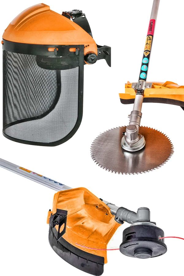 Swazer Benzinli Sırt Tipi Benzinli Motorlu Tırpan Bc5200 - Görsel 4