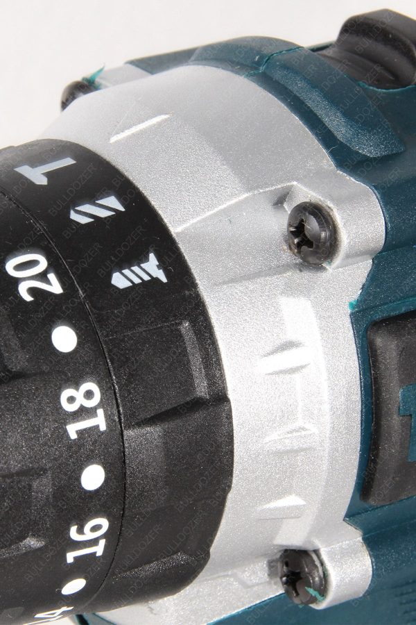 Bulldozer Darbeli Akülü Matkap 13mm Metal Mandren Çift Akülü - Görsel 2
