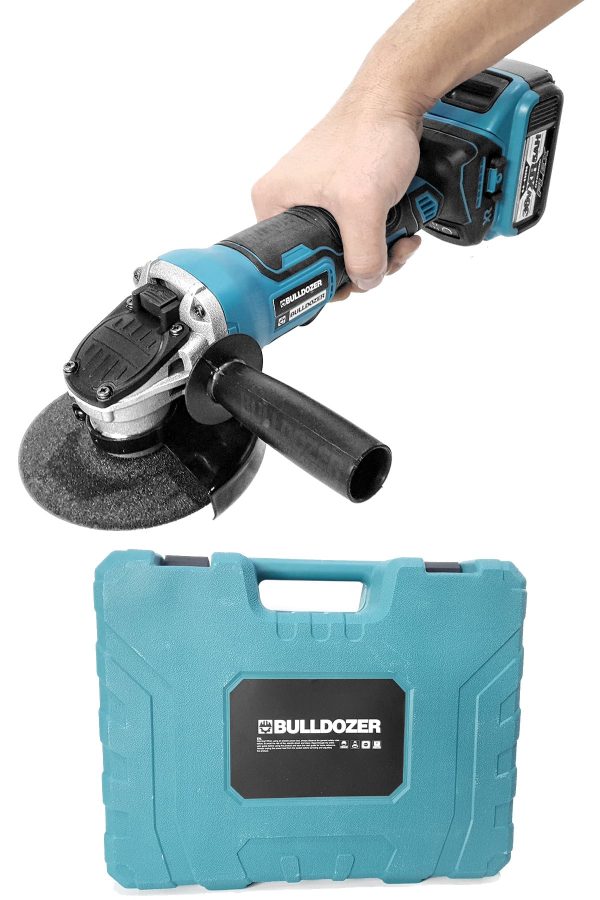 Bulldozer Pro 36v Vidalama Makinesi Akülü Taşlama Makinesi + Testere Aparatı - Görsel 7