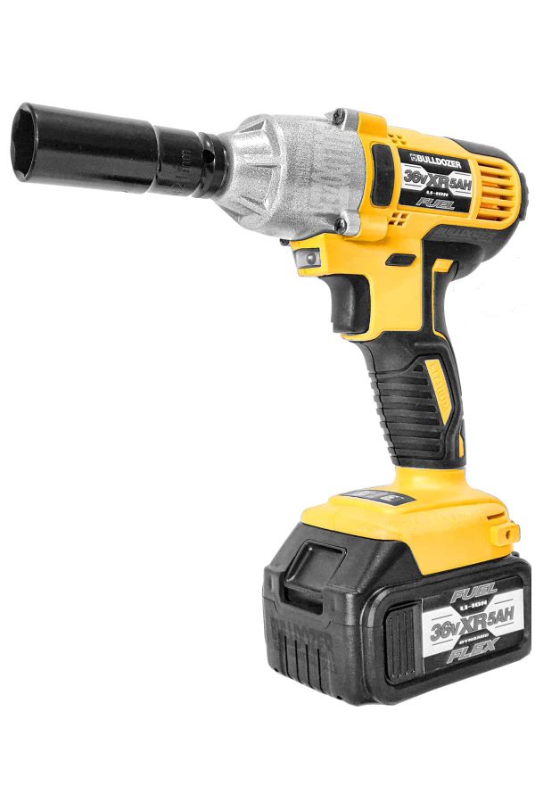 Bulldozer Pro Somun Sıkma Sökme 36v Somun Sökme Çift Akülü - Görsel 2