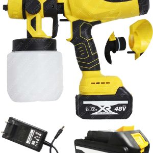 Bulldozer 48v Çift Akülü Boya Tabancası Sprey Boya Makine