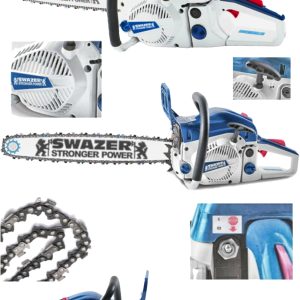 Swazer Blu-line Benzinli Testere Ağaç Odun Dal Kesme Makine