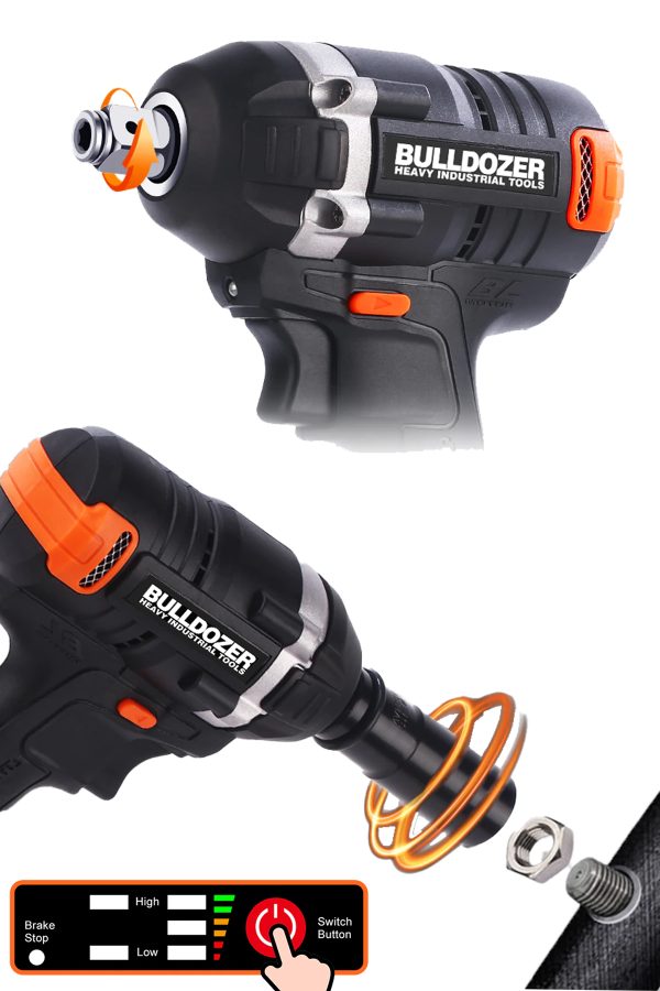 Bulldozer 2 Ton Oto Kriko + Akülü Somun Sıkma Makine GT-Pro - Görsel 5