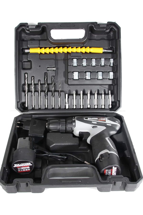 Bulldozer Neutral Çift Akülü 24 Set Şarjlı Vidalama Çantalı - Görsel 5