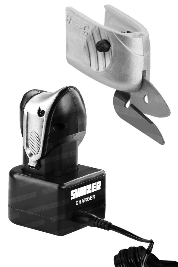 Swazer WBT-4 Tek Akülü Şarjlı Makas Kumaş Deri Kauçuk Kesme - Görsel 3