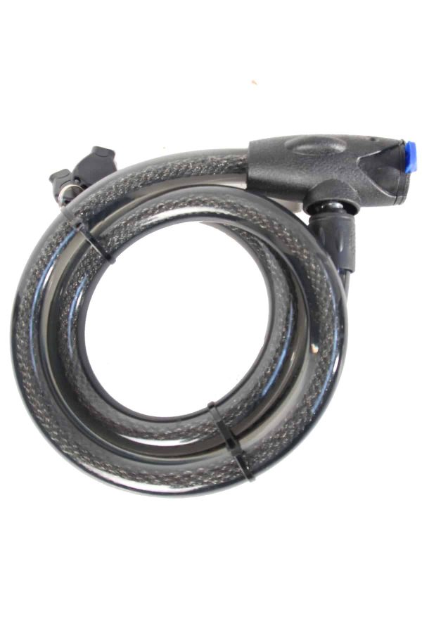 Bisiklet Kilidi Çelik Kablo anahtarlı Anti-theft 22cm/150cm - Görsel 3