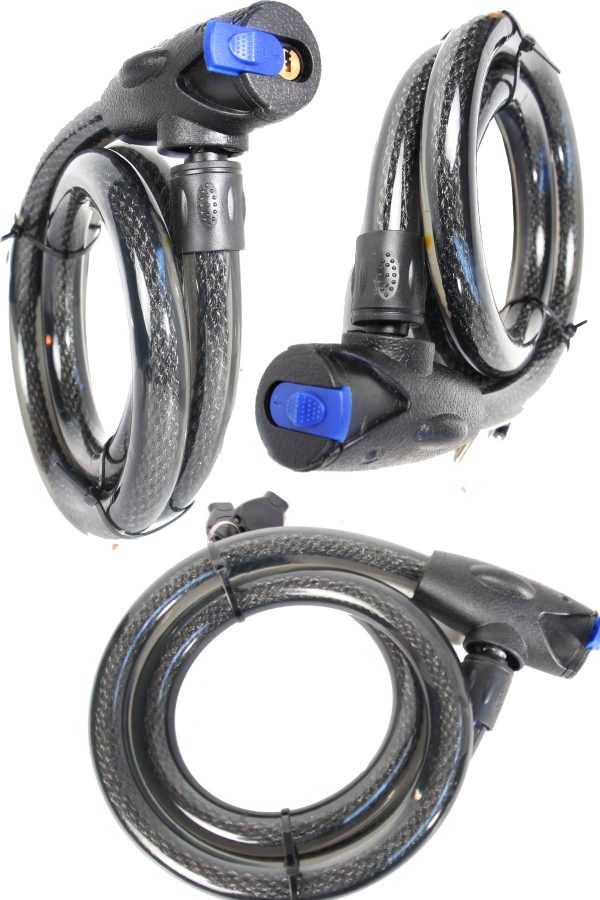 Bisiklet Kilidi Çelik Kablo anahtarlı Anti-theft 22cm/150cm