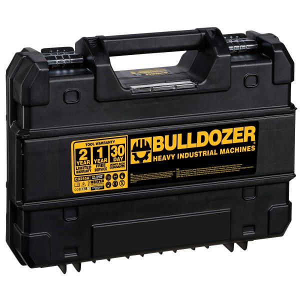 Bulldozer Professıonal Edition 36 V 5 Ah 13 MM Metal Mandren Darbeli Çift Akülü Şarjlı Vidalama Matkap - Görsel 4