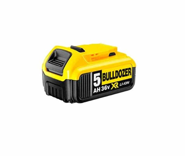 Bulldozer Professıonal Edition 36 V 5 Ah 13 MM Metal Mandren Darbeli Çift Akülü Şarjlı Vidalama Matkap - Görsel 2