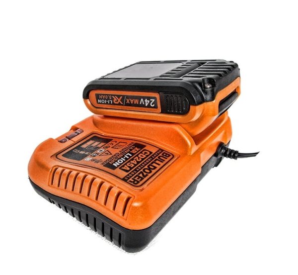 Bulldozer XR-TİTAN 24 V 5 Ah Darbeli Çift Akülü Şarjlı Vidalama Matkap + 27 Parça Titan Usta Seti - Görsel 8