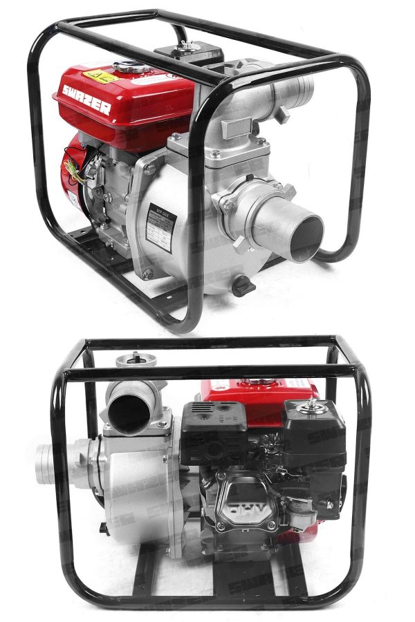 Swazer Yüksek Basınçlı Benzinli Su Motoru 7Hp 3inç - Görsel 2