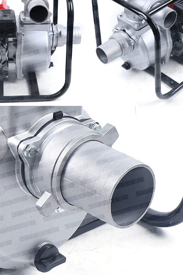 Swazer Yüksek Basınçlı Benzinli Su Motoru 7Hp 3inç - Görsel 4