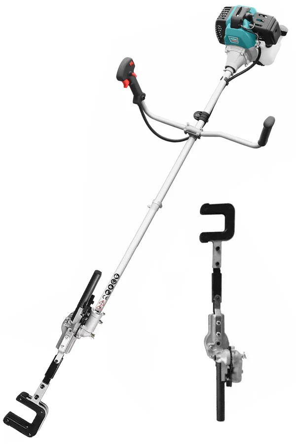 Swazer M9 Benzinli Motorlu Tırpan Çim Biçme Dal Budama Silkme Ve Çapalama Makinesi - Görsel 4