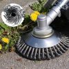 BULLDOZER Tırpan Başlığı Kıyı Temizleme Çelik Telli Universal Çim Ot Biçme Başlığı Çelik Bıçaklı - Görsel 2