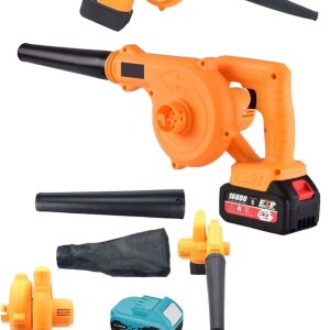 BULLDOZER 128Vf 7 Kademeli Hız Ayarlı Tek Bataryalı Şarjlı Hava Üfleyici Ve Toz Toplayıcı Güç Çekme Makinesi