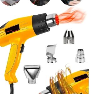 BULLDOZER Pro Çift Kademeli 4200w Termik Koruma Bakır Sargılı 2 Kademeli Isı Ayarlı Sıcak Hava Üfleme Tabanca