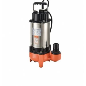 BULLDOZER 1.5hp 550df Drenaj Logar Atık Dalgıç Su Pompası Motoru - Bıçaklı Parçalayıcı Termik Korumalı