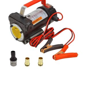 BULLDOZER 24v 600w Uyumlu Kendinden Emişli Paslanmaz Gövde Taşınabilir Yakıt Yağ Aktarma Mazot Pompası