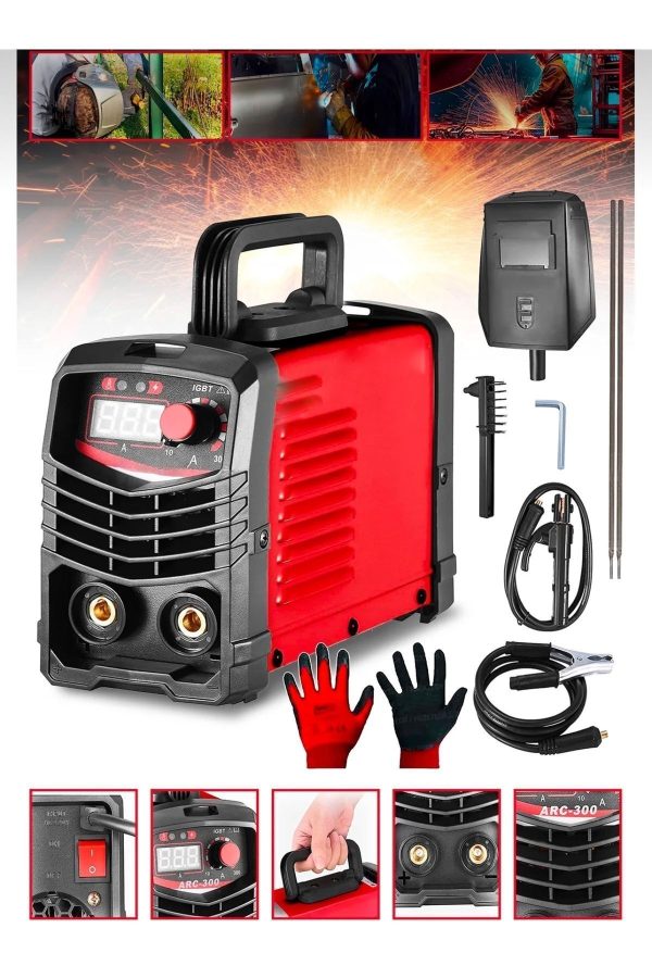 BULLDOZER İtaly 200 Amper Profesyonel Dijital Göstergeli Inverter Kaynak Makinesi GARANTİLİ