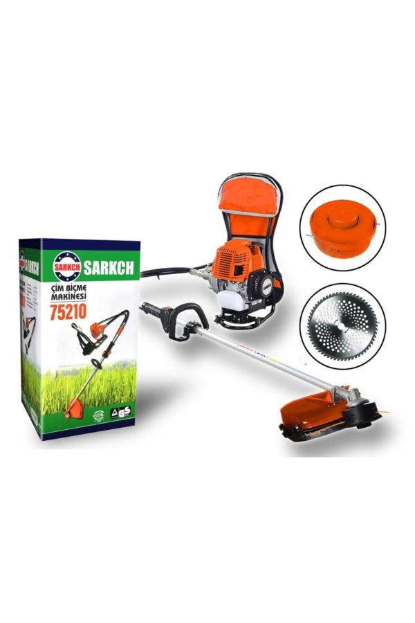 BULLDOZER 2.5 Hp X-torq Teknology Sırt Tipi Motorlu Ot Biçme Çalı Tırpanı Çim Biçme Makinesi