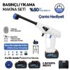 BULLDOZER 988V DX Çift Akülü Şarjlı Yüksek Basınçlı Oto Araba Bahçe Yıkama Ve Temizleme Tabancası Makinesi - Görsel 3