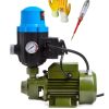 BULLDOZER Germany Su Pompası 0.70 Hp 0.55 Kw Paket Hidrofor Otomatik Sistem Su Pompası Qb60