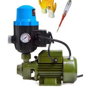 BULLDOZER Germany Su Pompası 0.70 Hp 0.55 Kw Paket Hidrofor Otomatik Sistem Su Pompası Qb60
