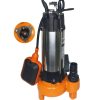 BULLDOZER  5 Hp Drenaj Logar Atık Dalgıç Su Pompası Motoru Bıçaklı Parçalayıcı V 750df - Görsel 3