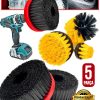 5ParçaPremiumYüksek Kalite Matkaplara ÖzellKoltuk | Halı Fırçalama |Oto Kuaför |Yıkama Fırçası