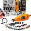 Pro 163 Parça Dramel 6 Devir Ayarlı Pvc Çantalı Hobi Gravür Seti Mini Taşlama Esnek Şaft Hediye