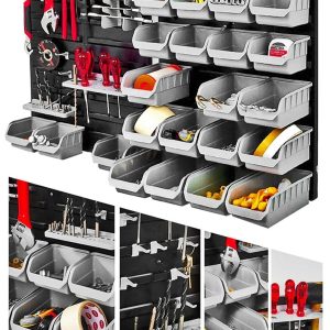 Duvar Panel Seti 43 Parça Hobi Garaj Set Avadanlık Combo Set