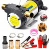 Premium 12v Aküden Turbo 2X Kendinden Emişli Yakıt Sıvı Yağ Mazot Aktarma Transfer Pompası 4200rpm - Görsel 2