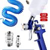 Üstten Depolu  Metal Paslanmaz Detay Gölge Tabancası 150 Cc / 0,8 Mm 15mt Hortum  jak Kit - Görsel 2
