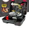 Premium Seri Çift Pistonlu 12V 150 Psi Dakikada 85 Lt Araç 4x4 Lastik Bot Şişirme Kompresörü - Görsel 2