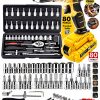 Premium 70 Parça Mini Lokma Takımı Otomatik Cırcırlı 1/4" Yüksek Toks  Turbo Matkap Vidalama Takım - Görsel 2
